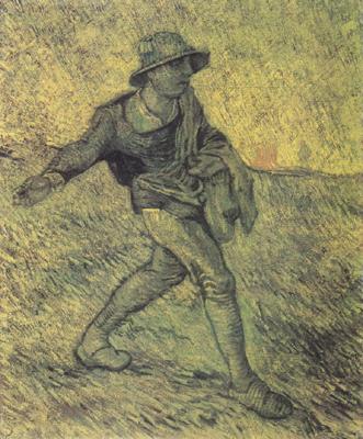 Vincent Van Gogh The Sower (nn04) oil painting image